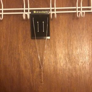 Never used Dressbarn Necklace & Earring set